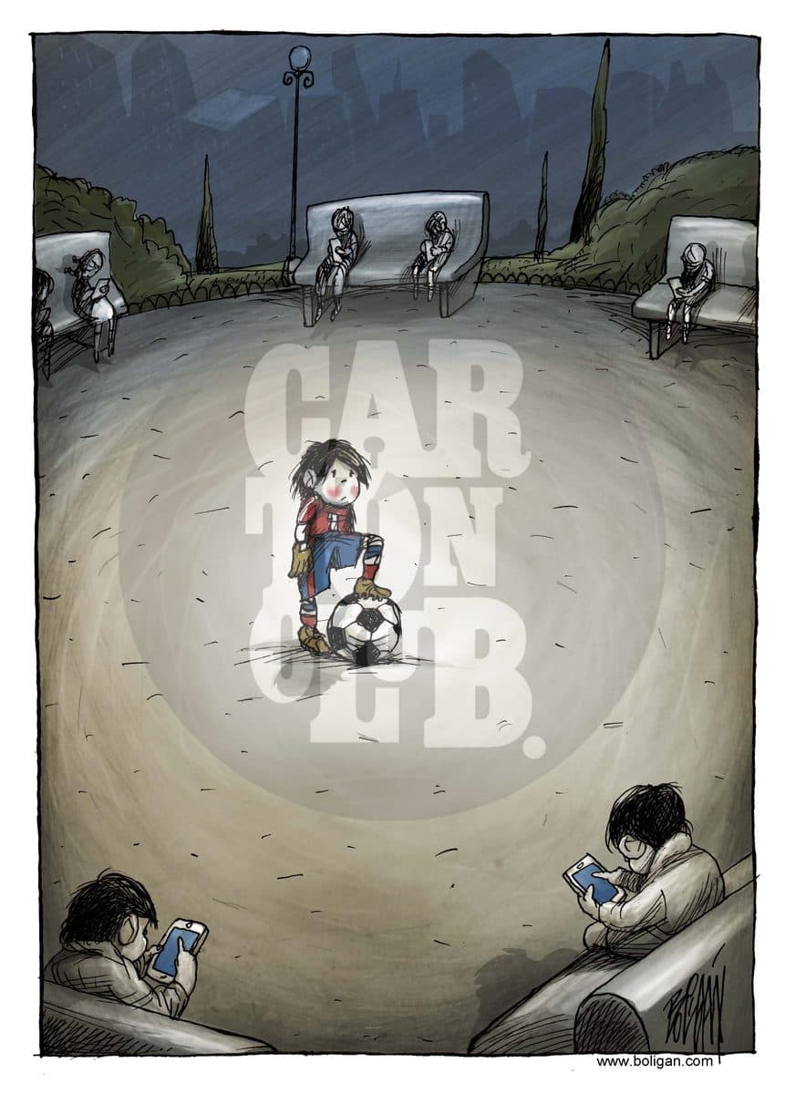 Dia de Reyes, cartón de Ángel Boligán