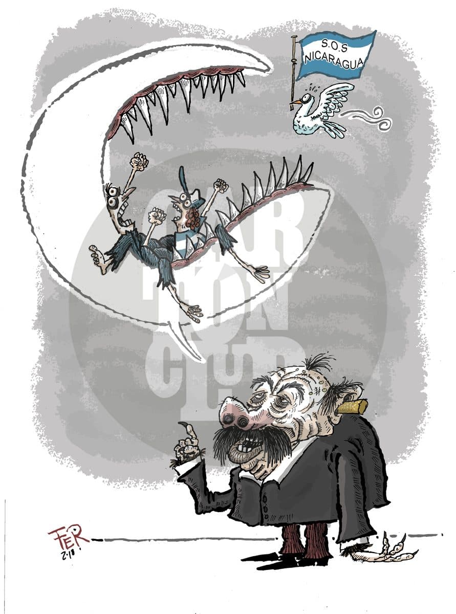 Diálogo de Ortega, cartón de El Fer