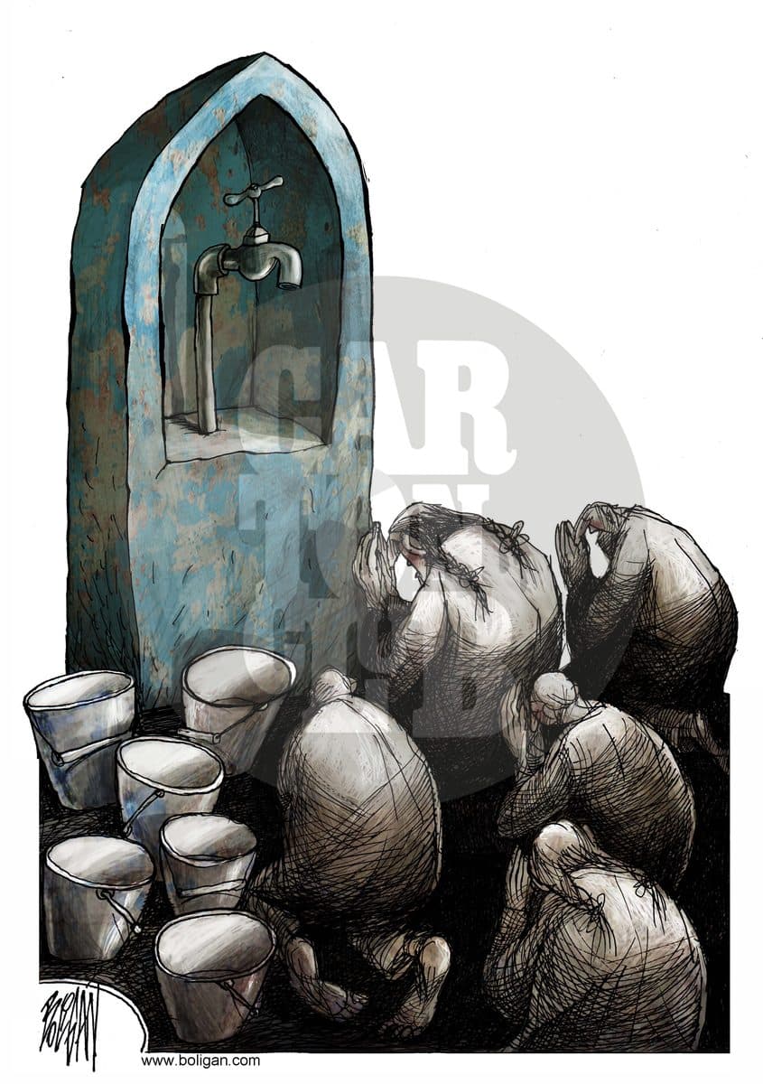 Dios de la Vida, cartón de Ángel Boligán