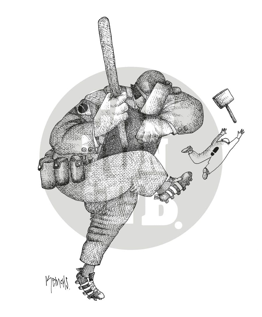 Dispersando, cartón de Kemchs