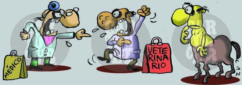 Disputa, cartón de Laz