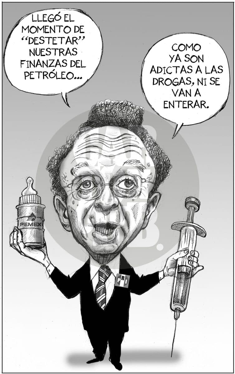 Doctor Neoliberal, cartón de El Fisgón