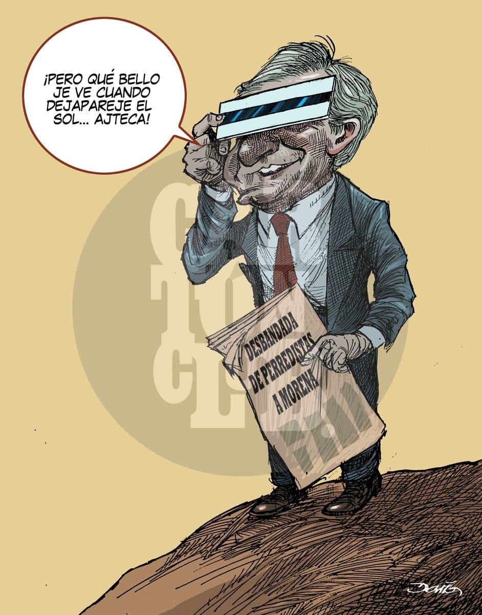 Eclipse, cartón de Darío Castillejos