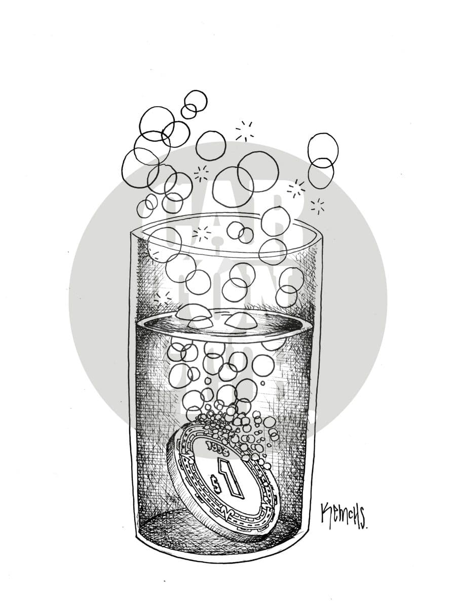 Efervescente, cartón de Kemchs