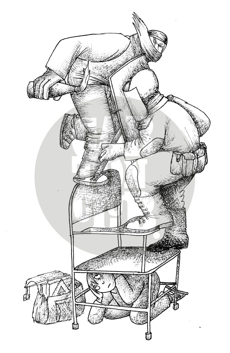 El afectado, cartón de Kemchs
