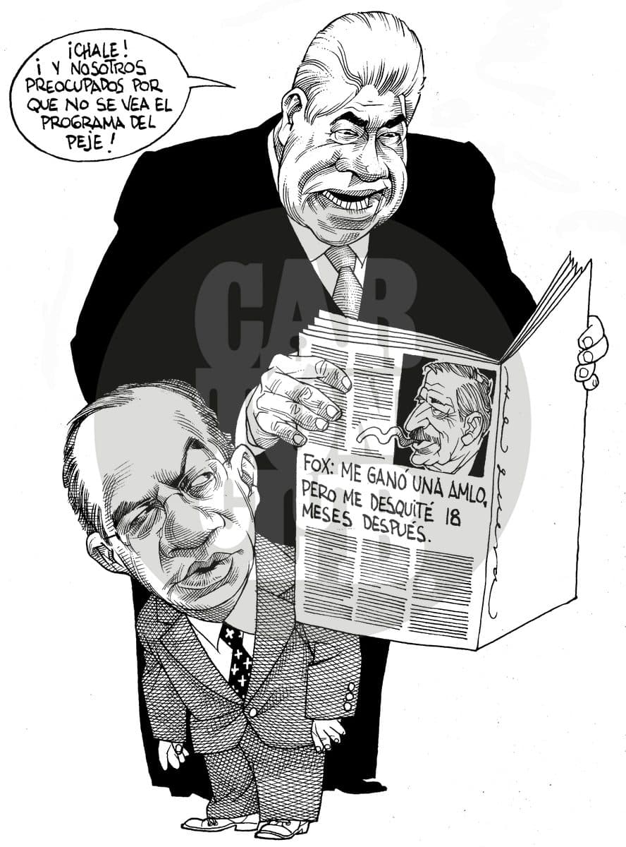 El colmo de un censor, cartón de Helguera