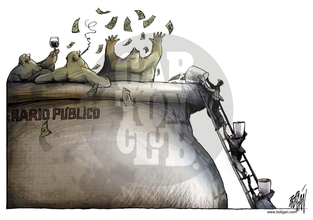 El erario y los politicos