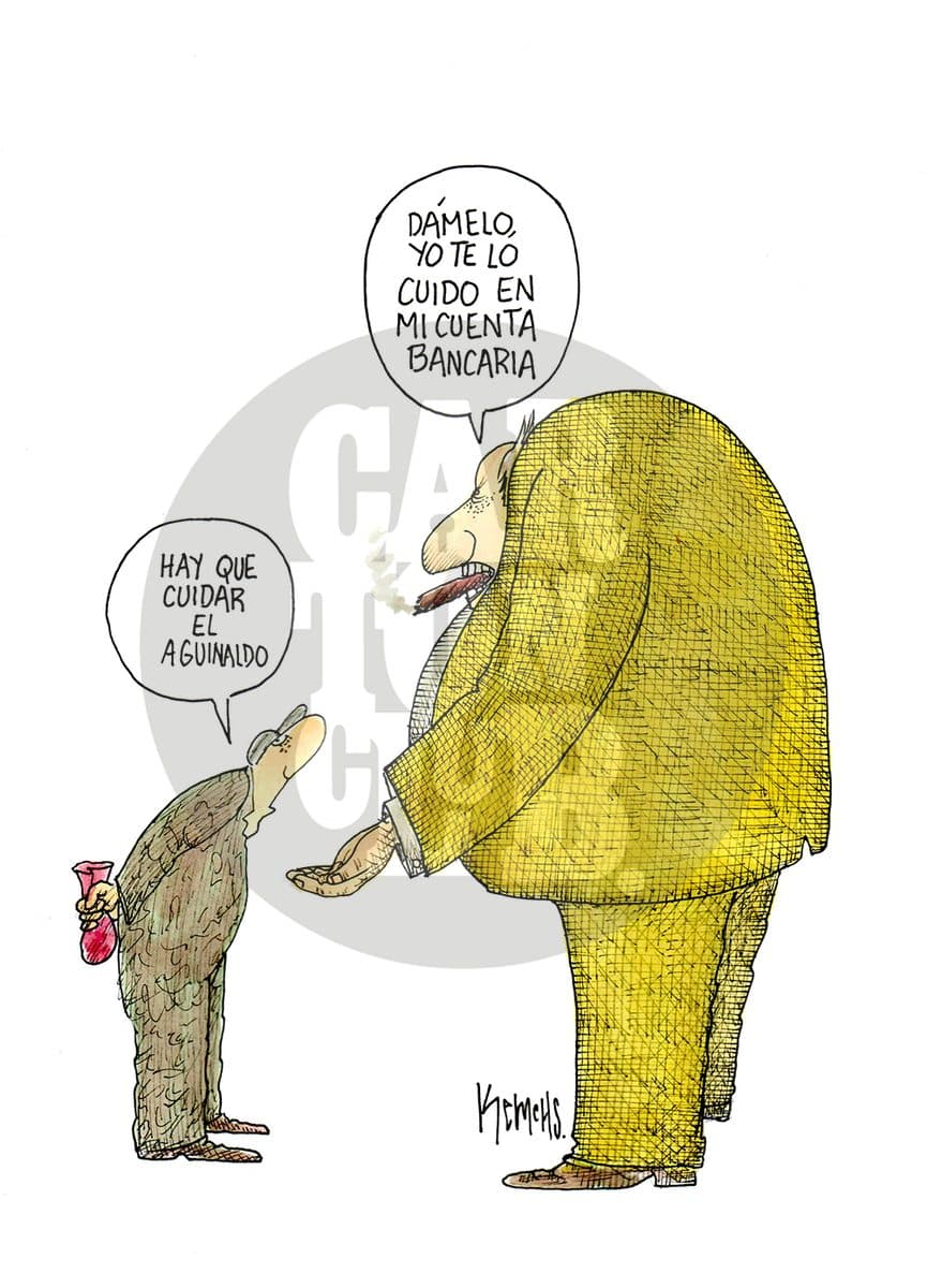 El gran comercio, cartón de Kemchs