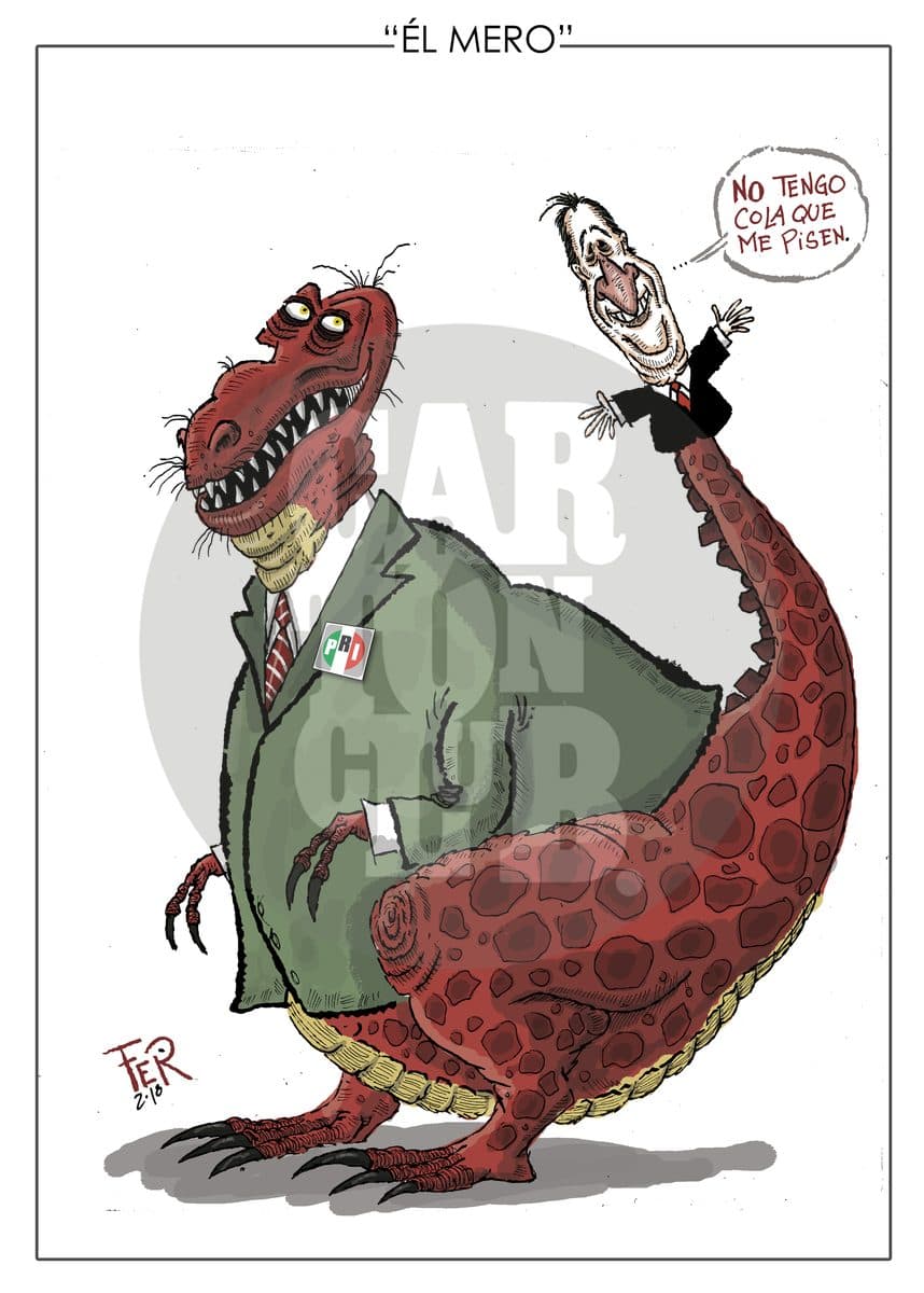 Él mero, cartón de El Fer