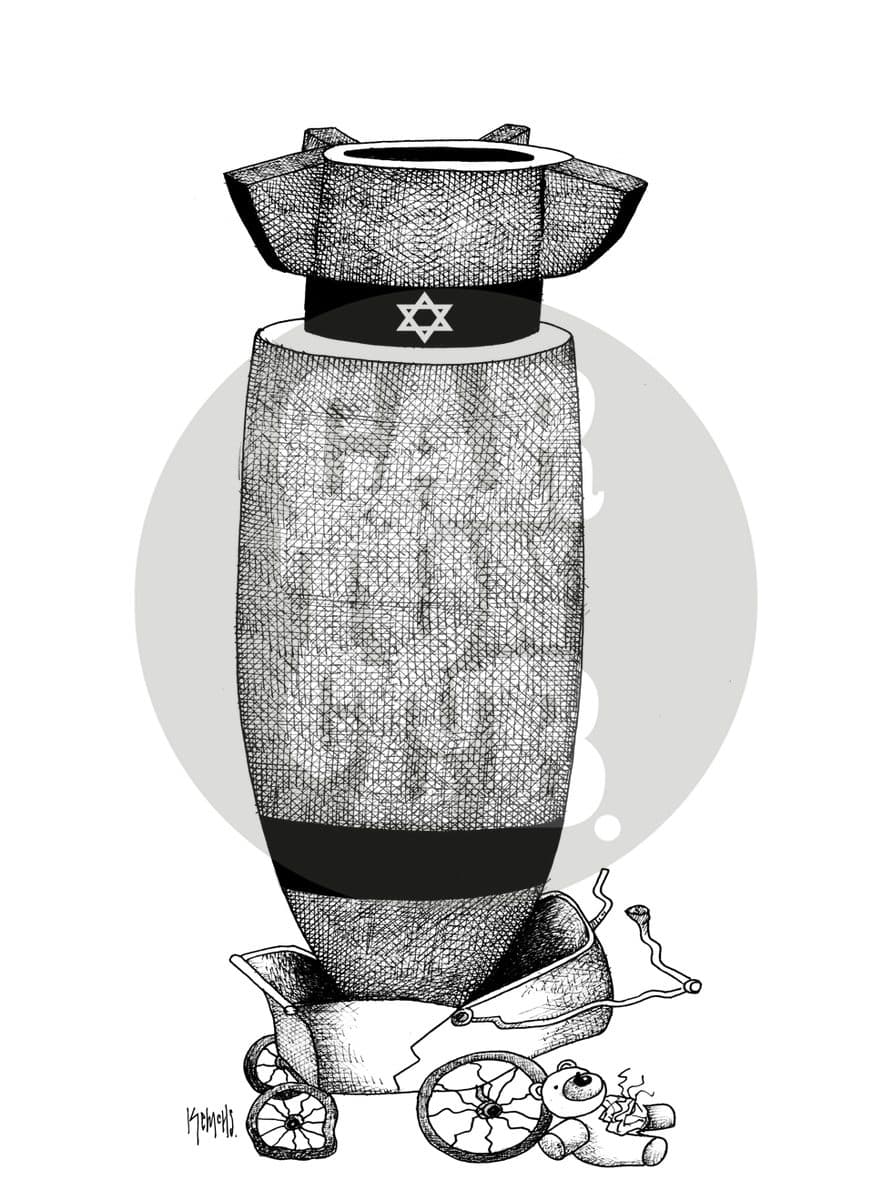 El misil, cartón de Kemchs