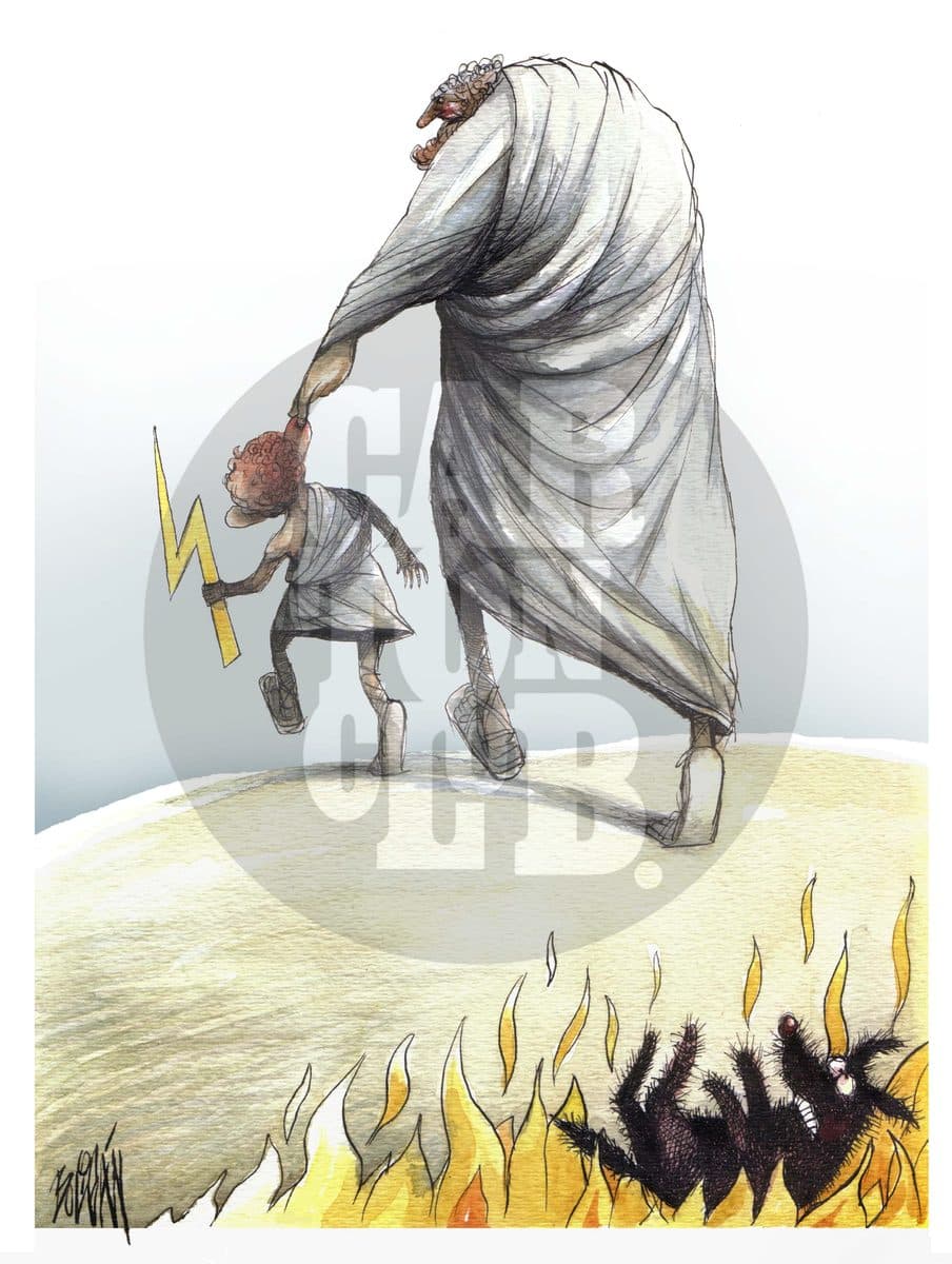 El niño Zeus