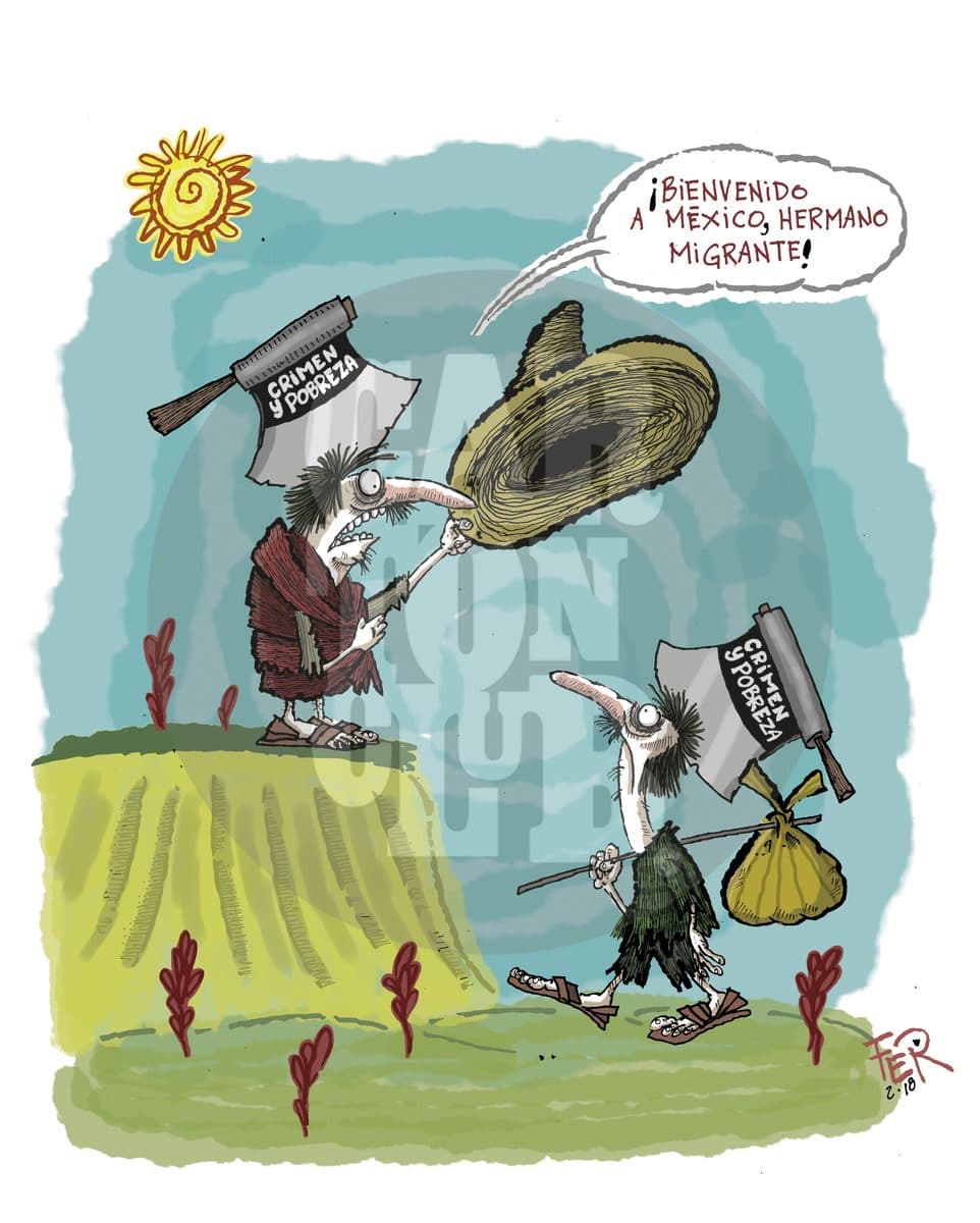 El paso de la caravana