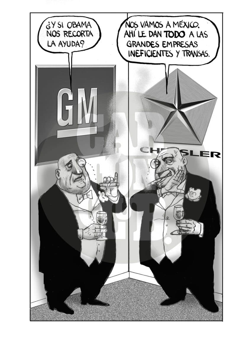 El plan "B", cartón de El Fisgón
