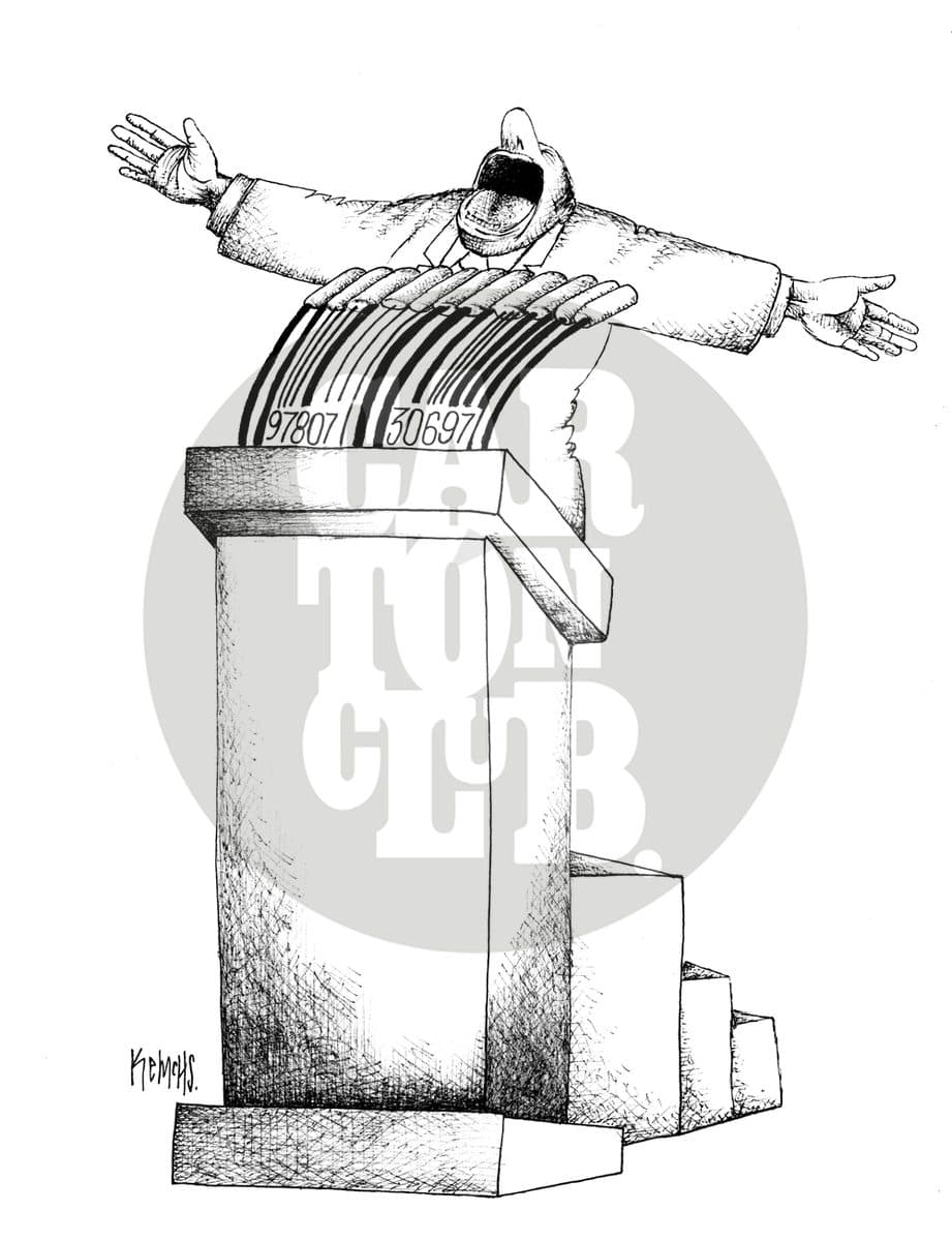 El precio de los candidatos, cartón de Kemchs