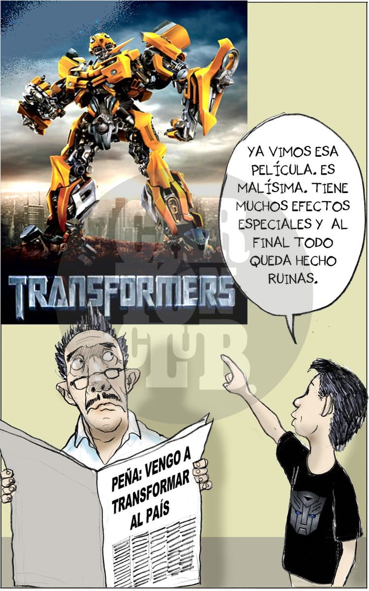 El presidente Transformormer