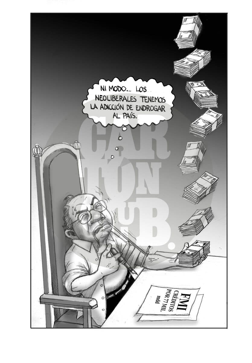 El Vicio, cartón de El Fisgón