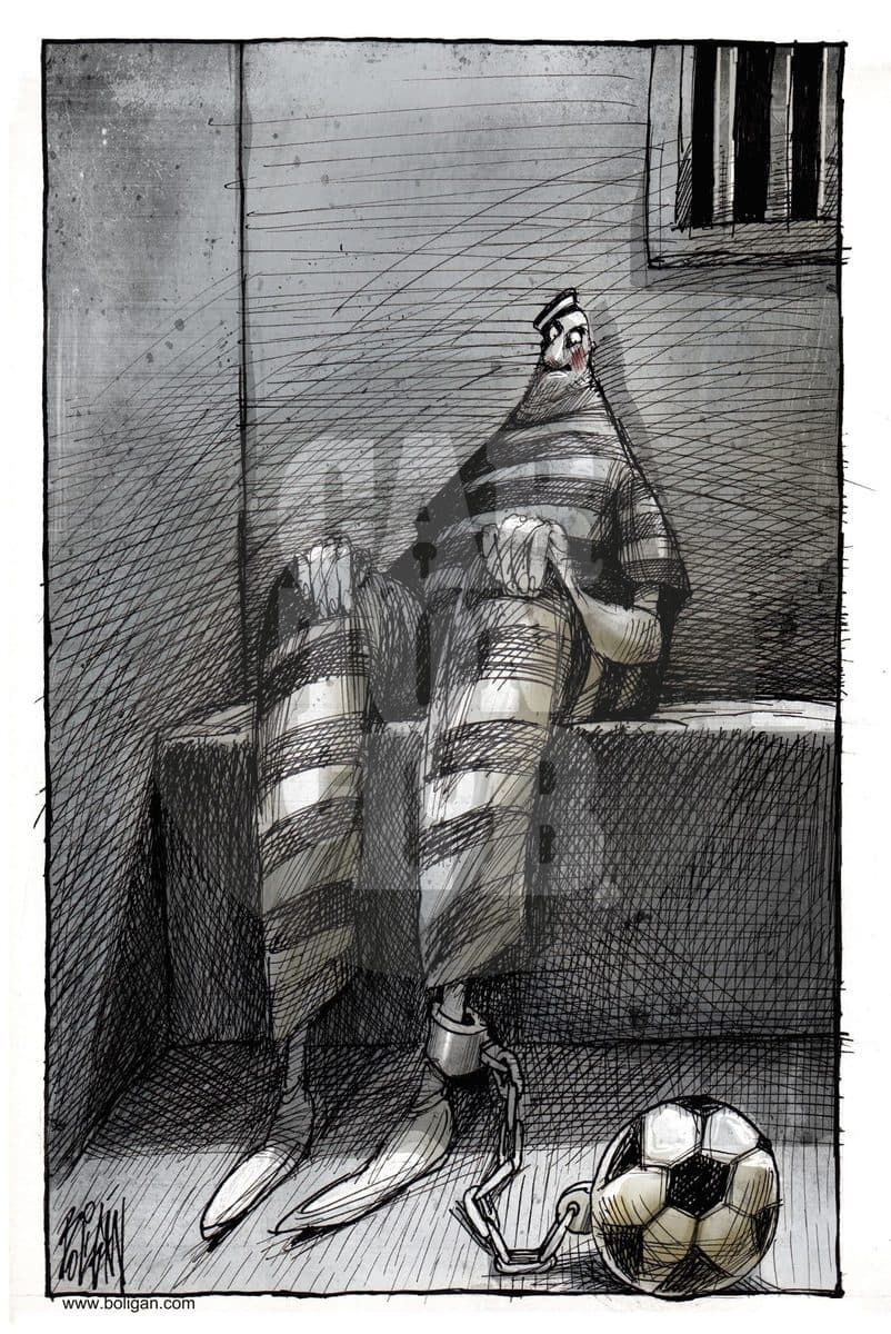 El violento del estadio