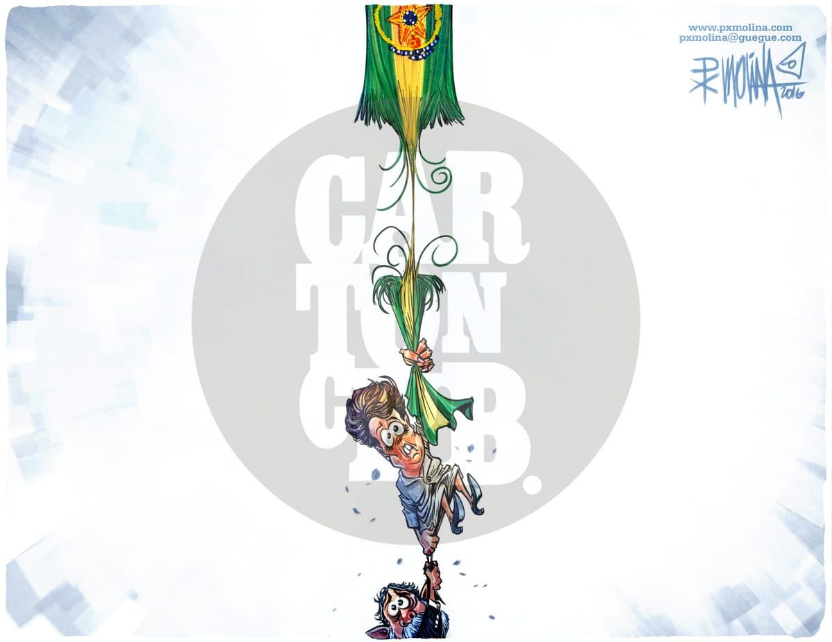 En Brasil..., cartón de PxMolina