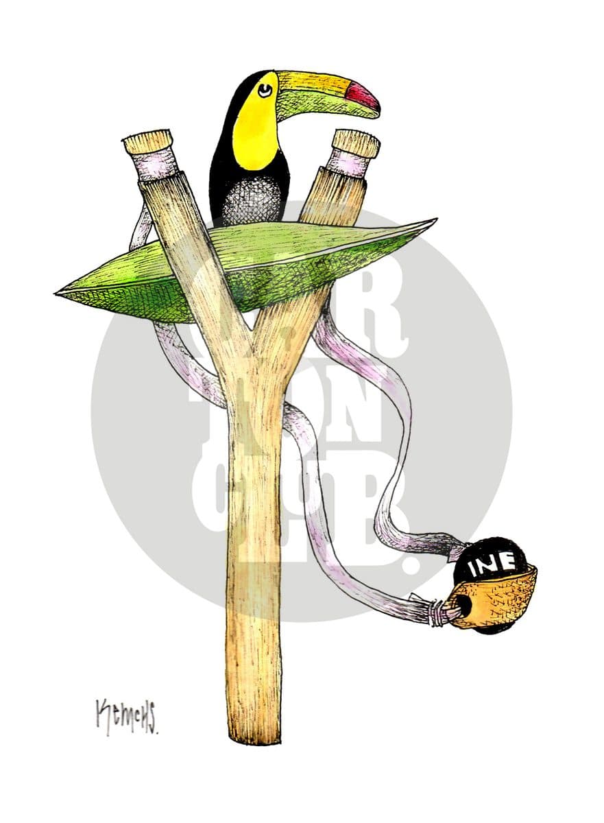 En la mira, cartón de Kemchs