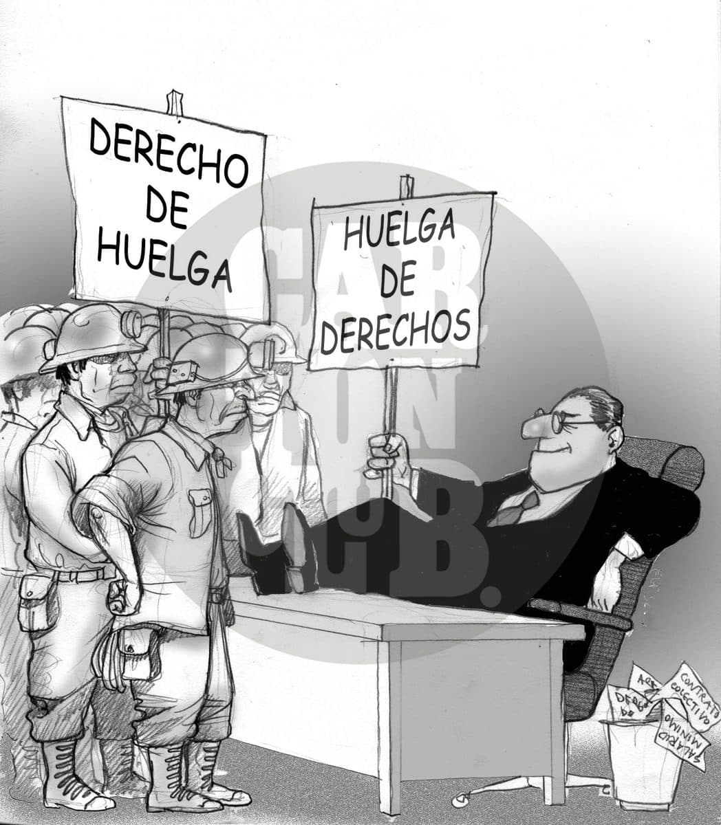 En la secretaría del trabajo