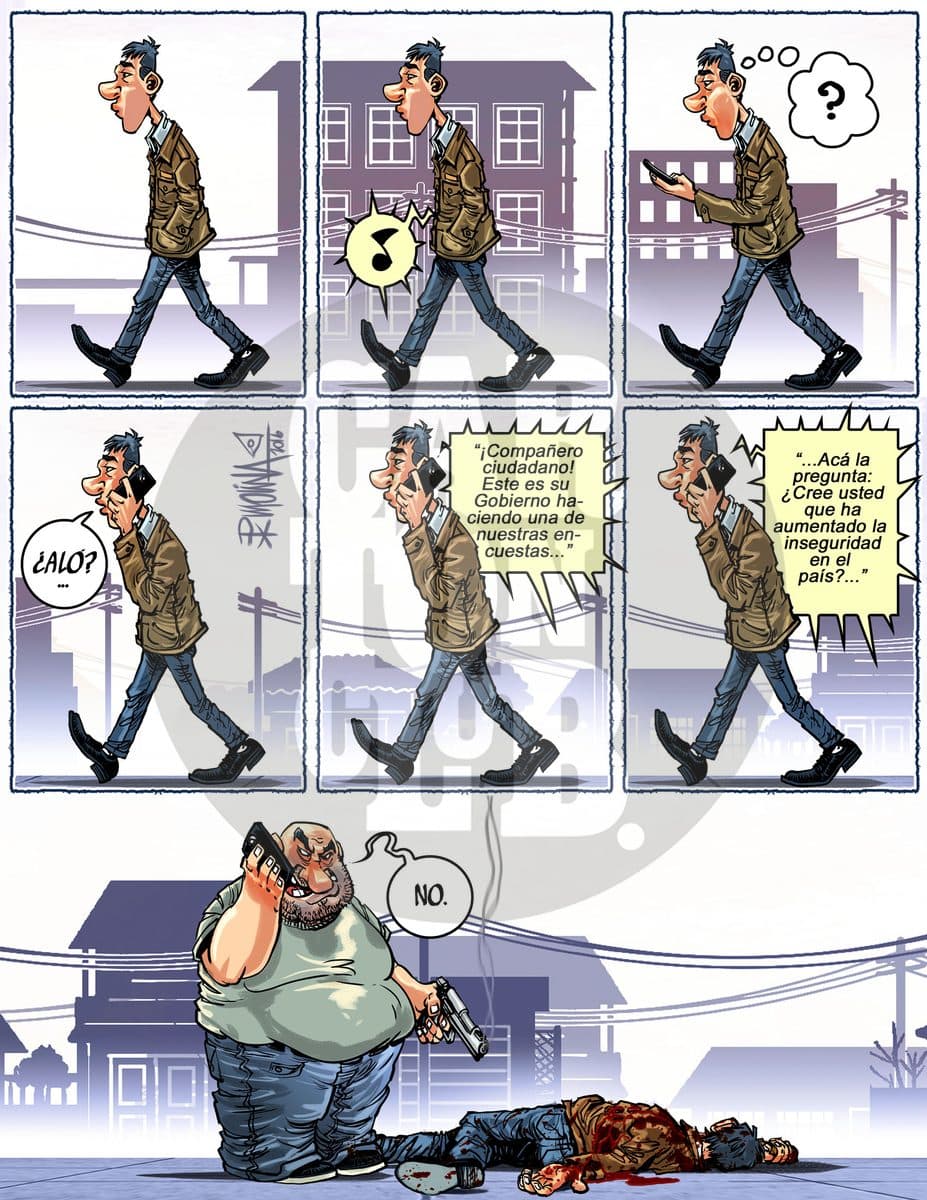 Encuesta..., cartón de PxMolina