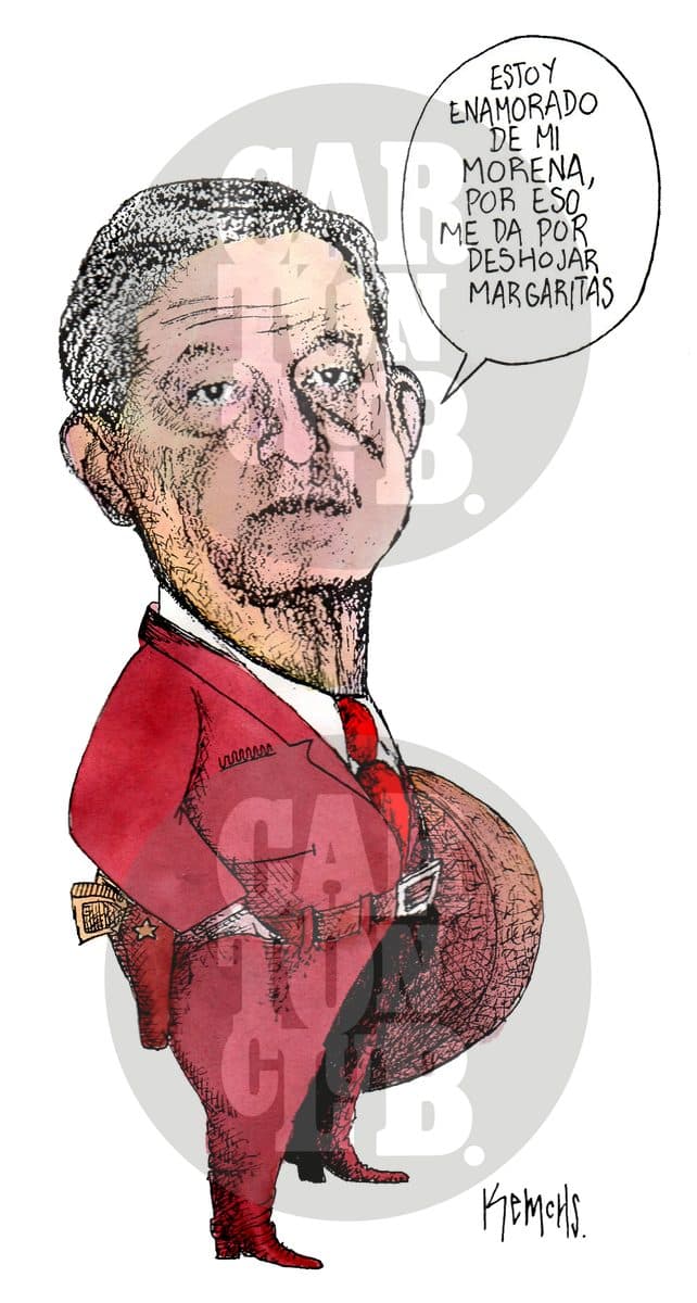 Entre el amor y el odio, cartón de Kemchs