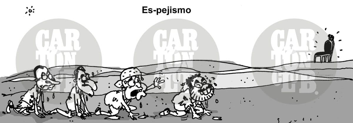 ES-PEJISMO, cartón de Garci