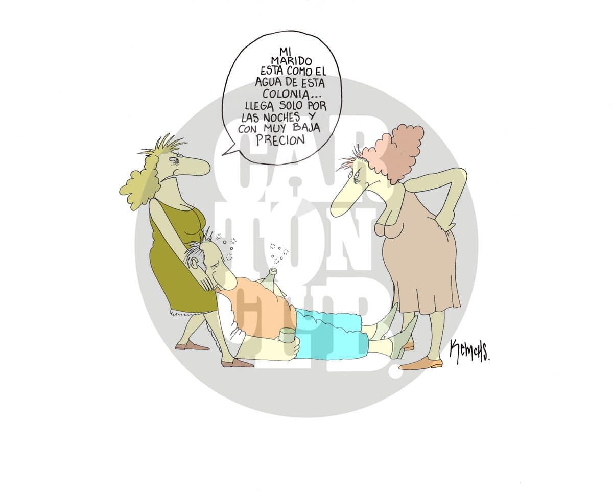 Escasez, cartón de Kemchs
