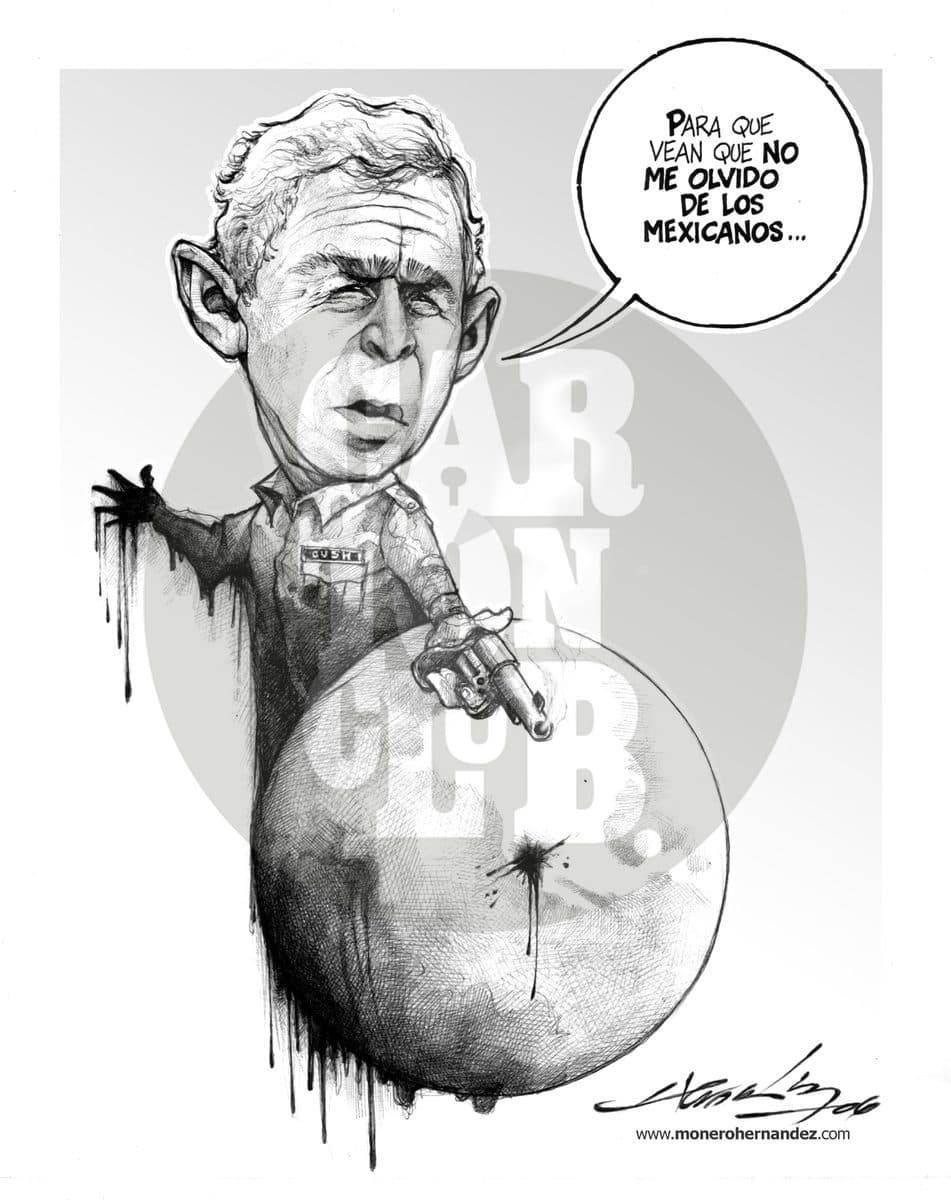 Está en todo, cartón de Hernández