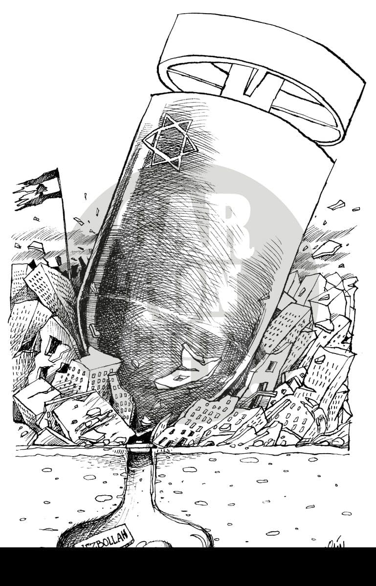 Exceso, cartón de Ángel Boligán