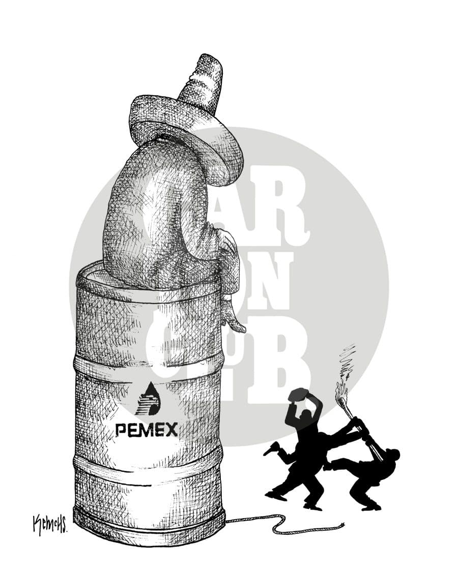 Flamable, cartón de Kemchs