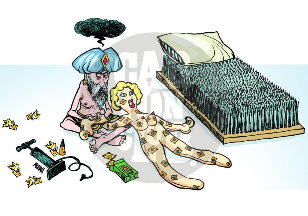 Frustrado., cartón de PxMolina
