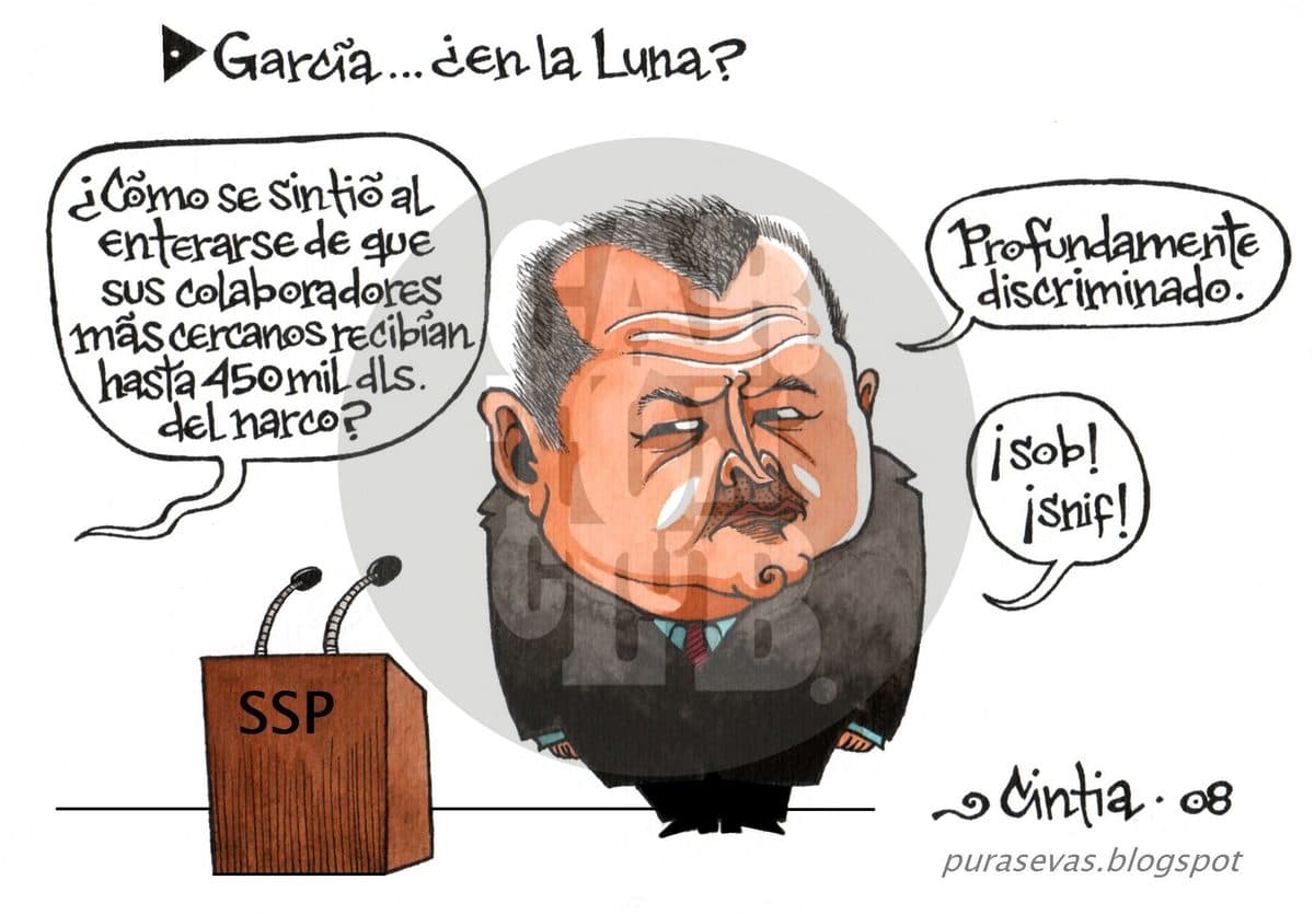 García...¿en la Luna?