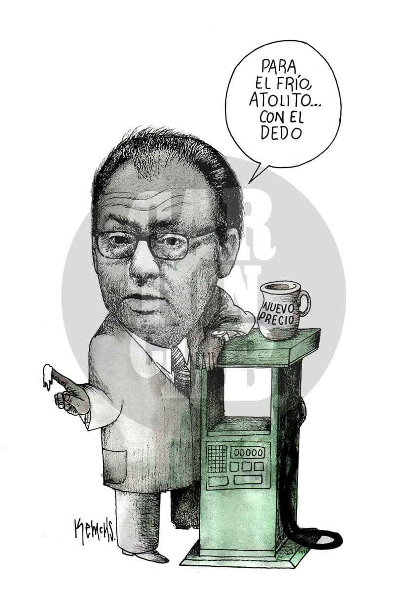 Gasolina, cartón de Kemchs