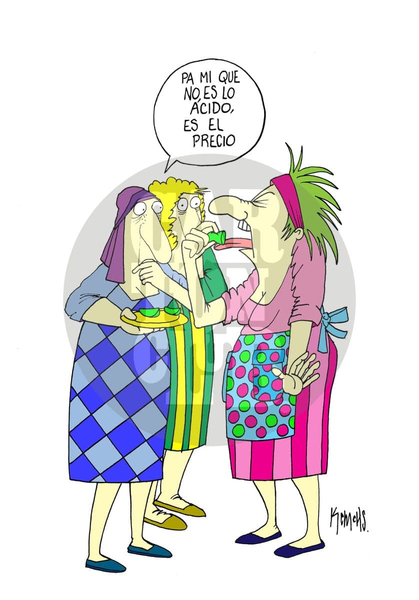 Gestos, cartón de Kemchs
