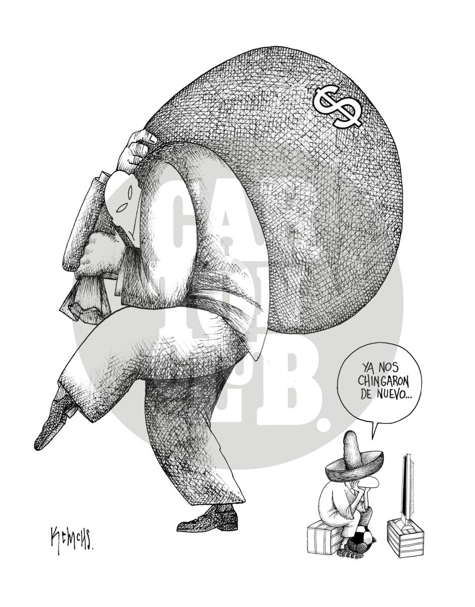 Goleado, cartón de Kemchs