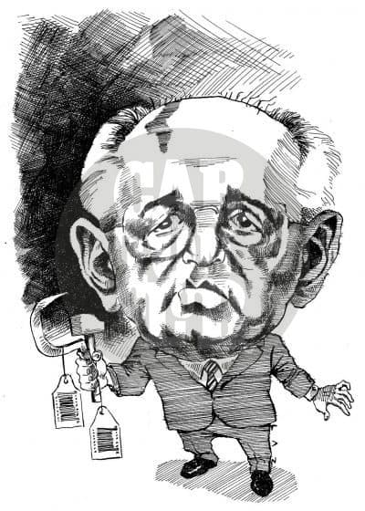 Gorbachov, cartón de Laz