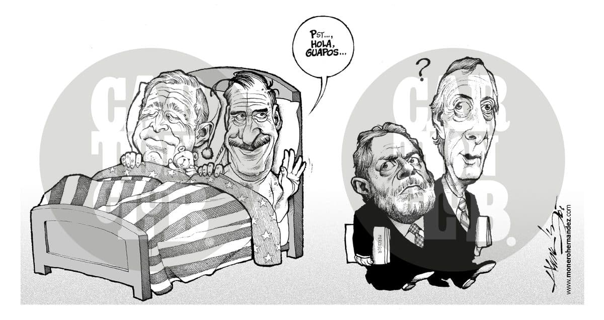 Haciendo el amor, cartón de Hernández