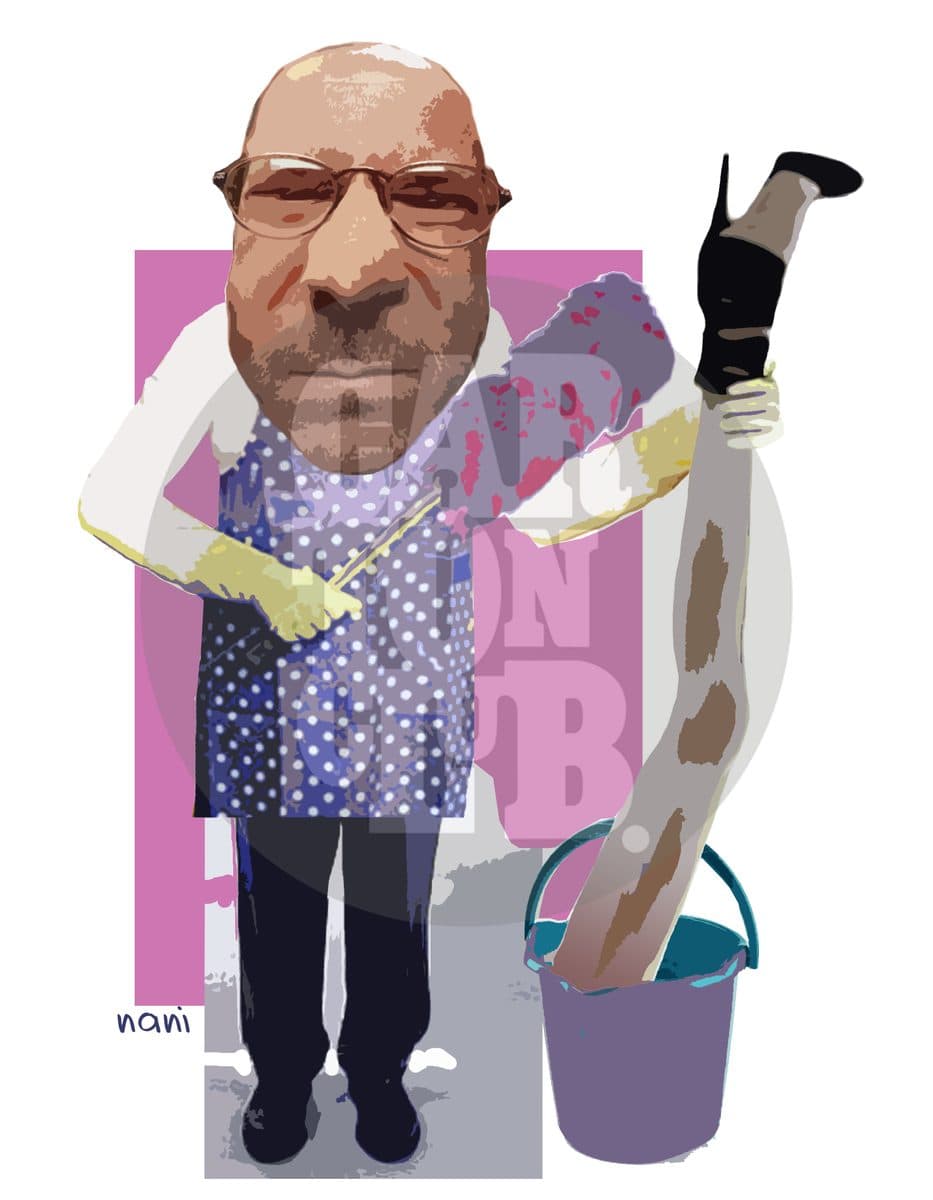Hombre en el hogar