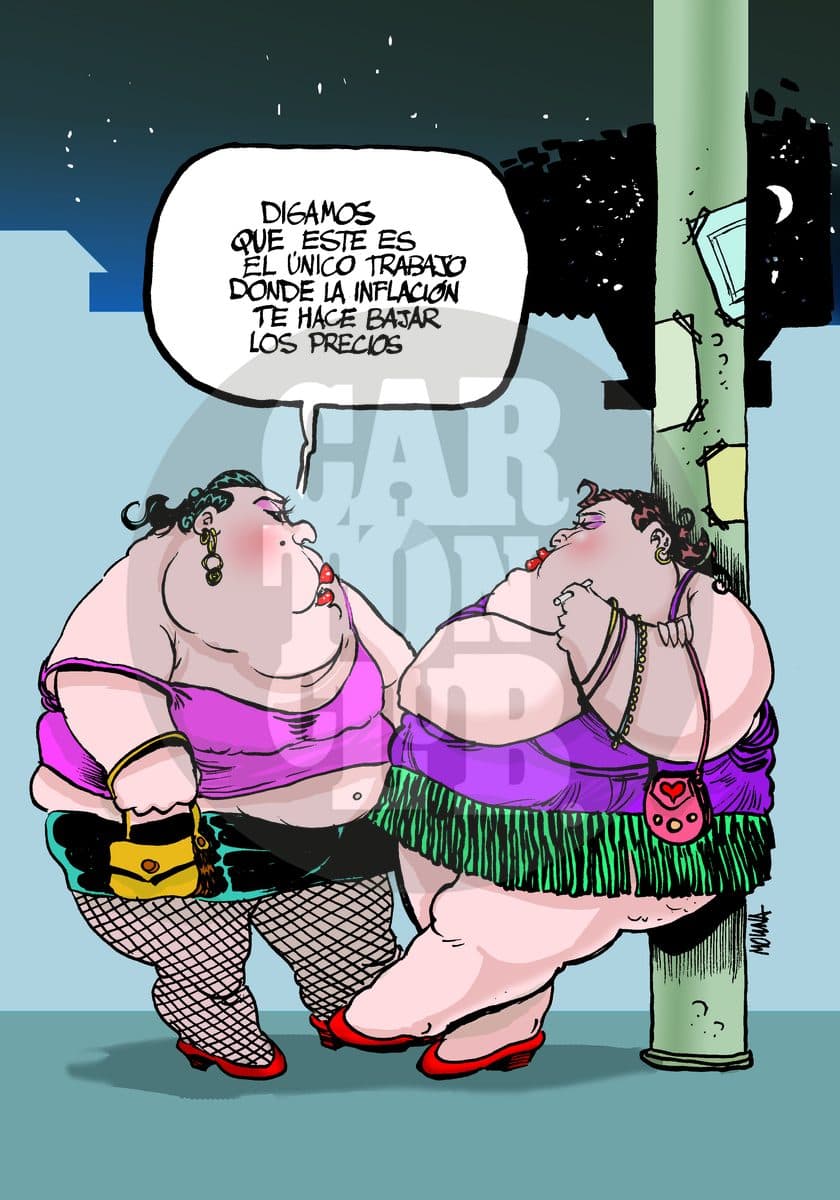 Inflacion, cartón de PxMolina