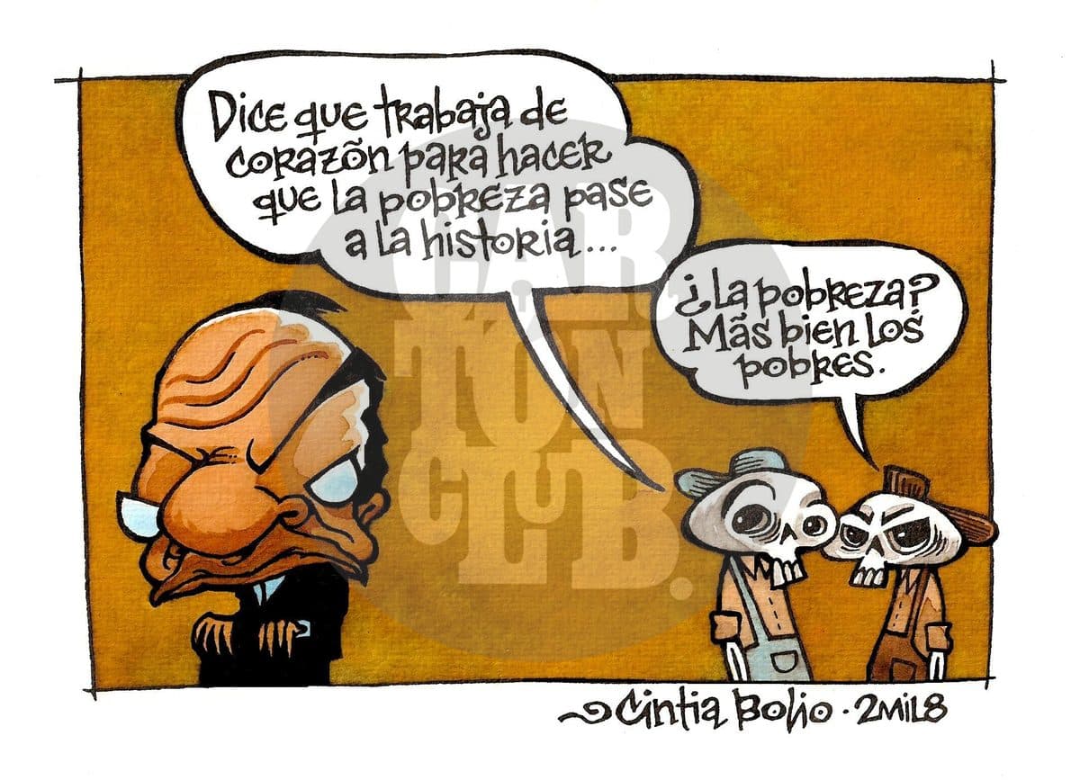 Intenciones reales, cartón de Cintia Bolio