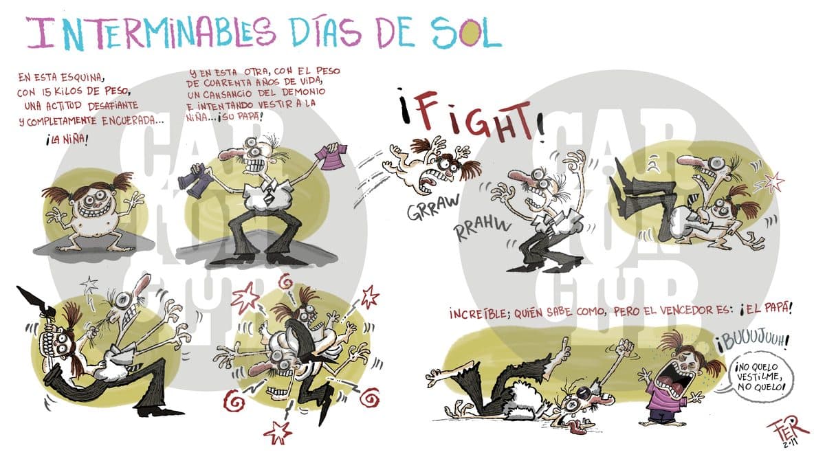 Interminables días de sol.