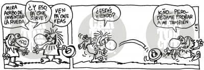 Invento, cartón de Laz