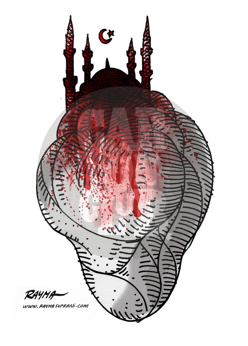 Istambul Attack, cartón de Rayma