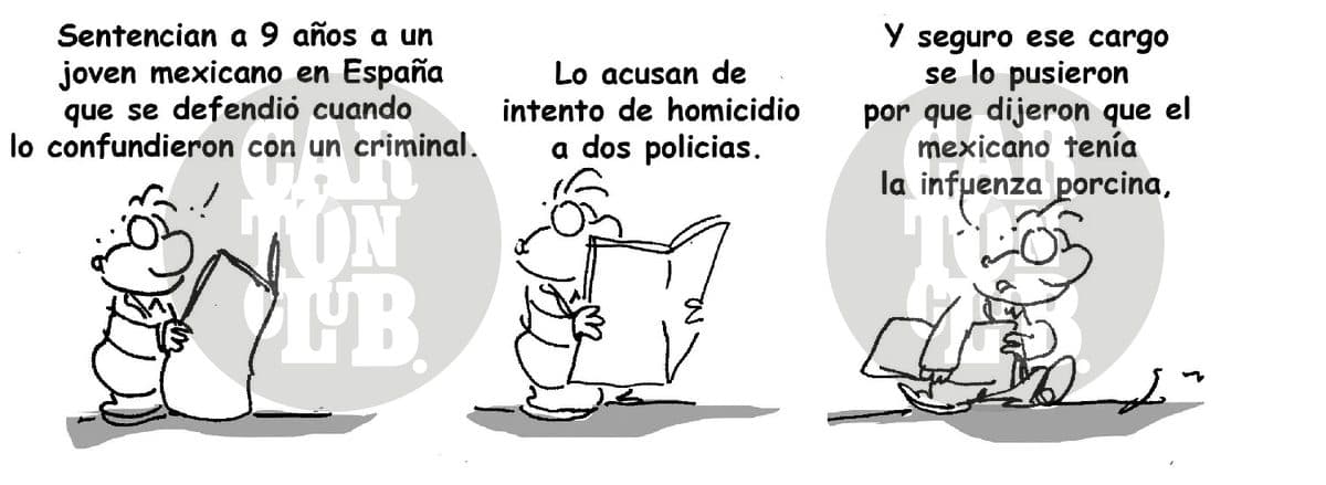 Joder, cartón de Garci