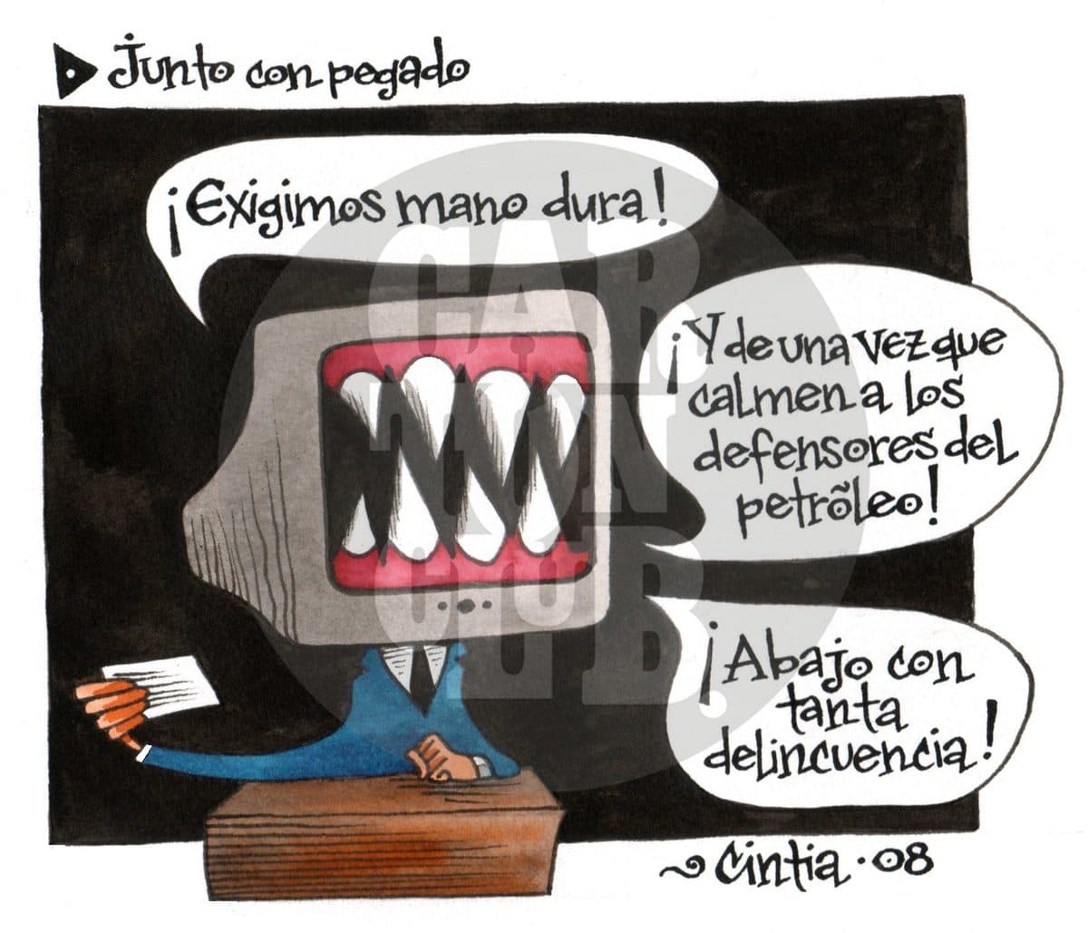 Junto con pegado