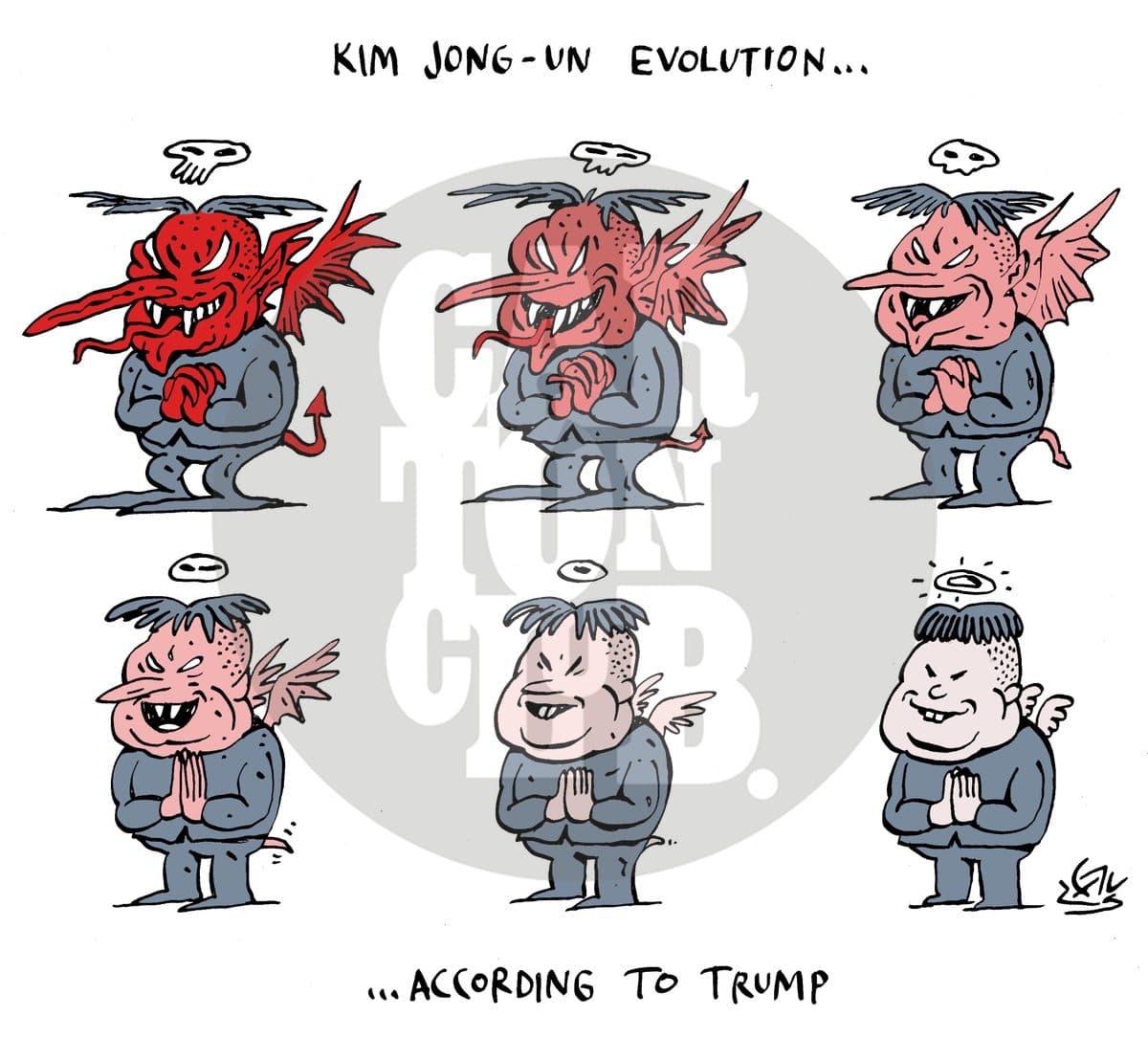 Kim Jong-un Evolution