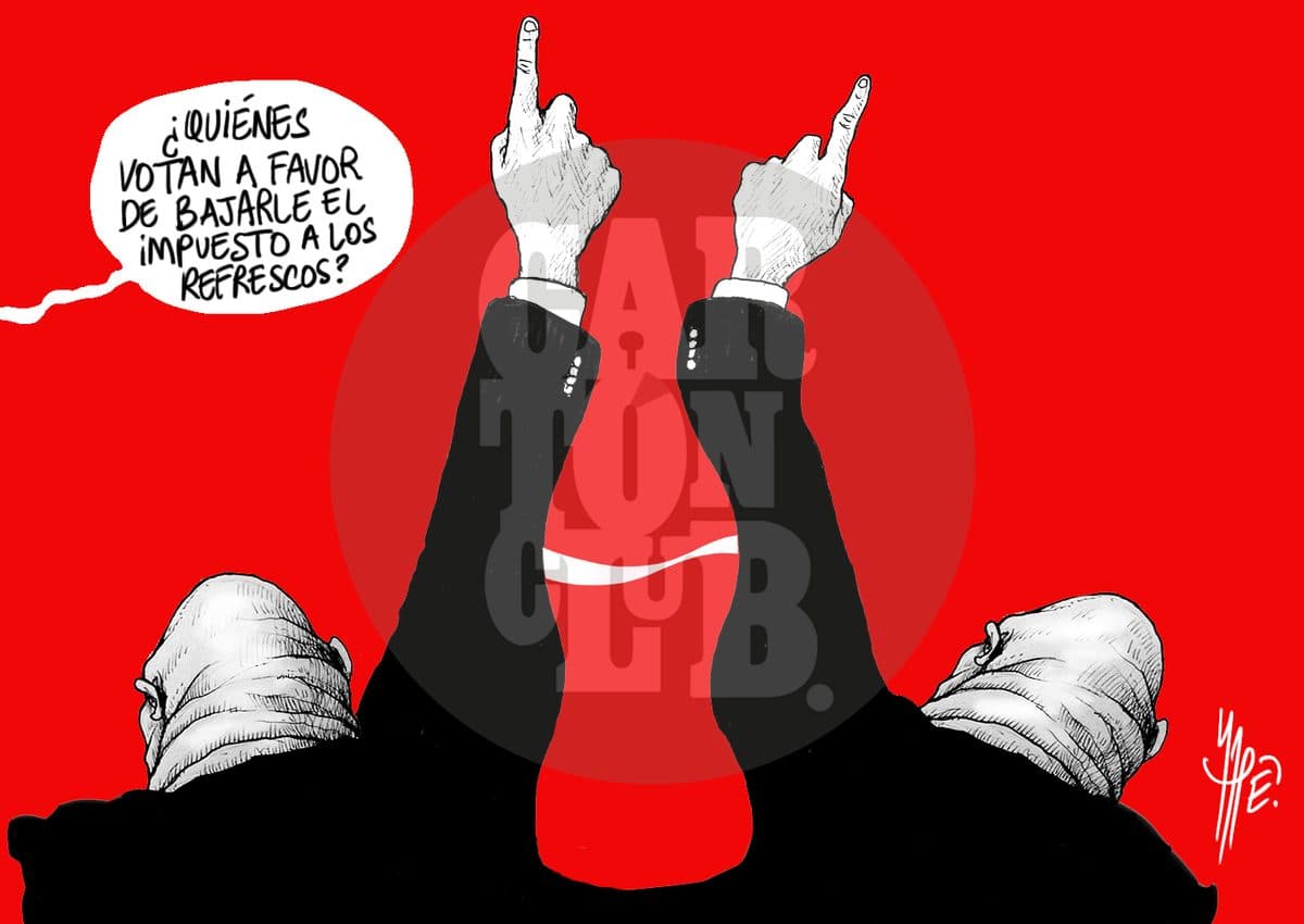 La chispa de la corrupción, cartón de Rapé