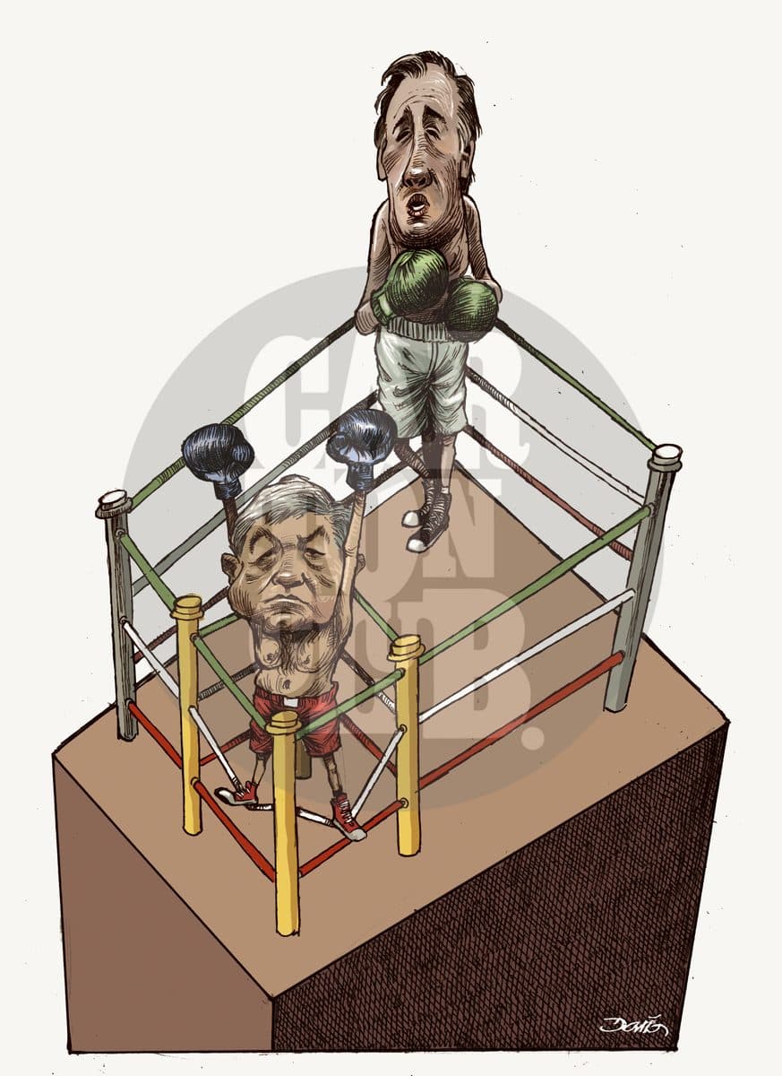 La contienda