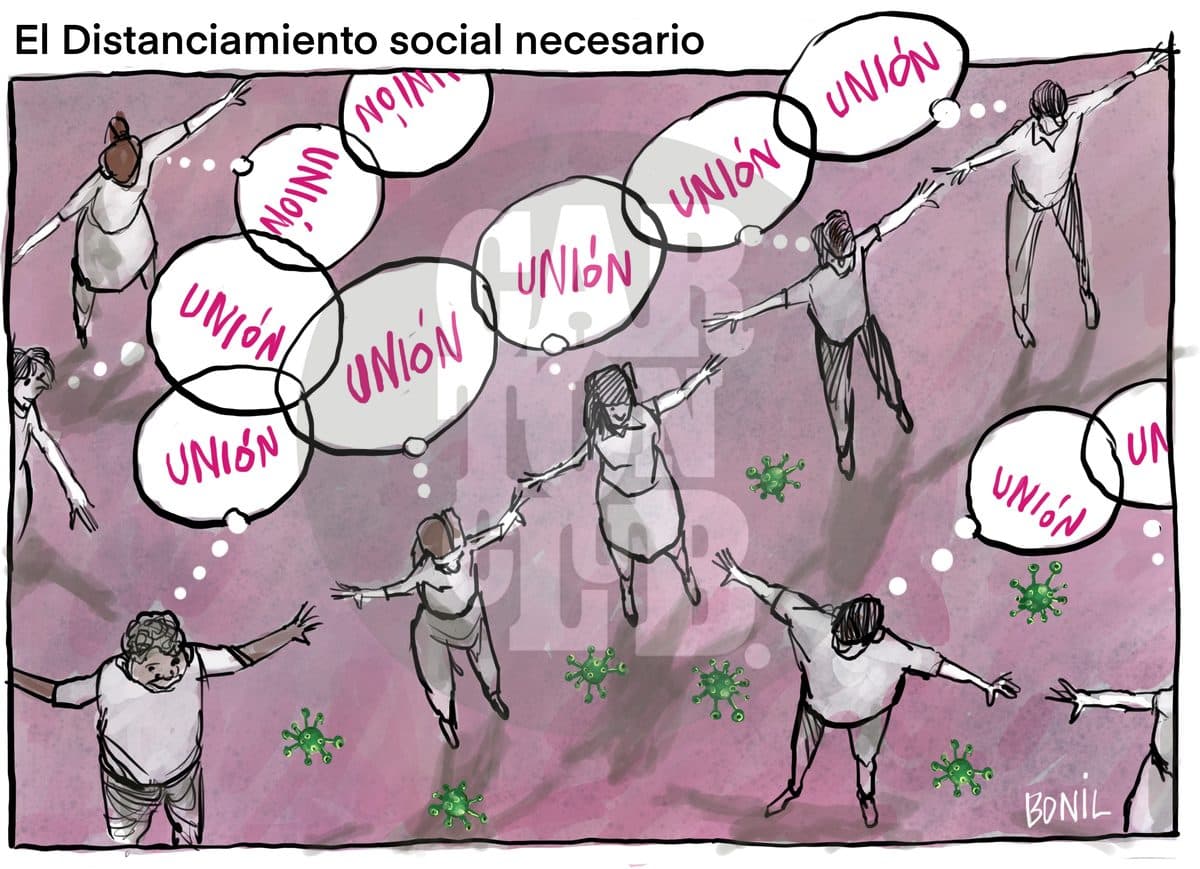 La distancia mínima: la unión